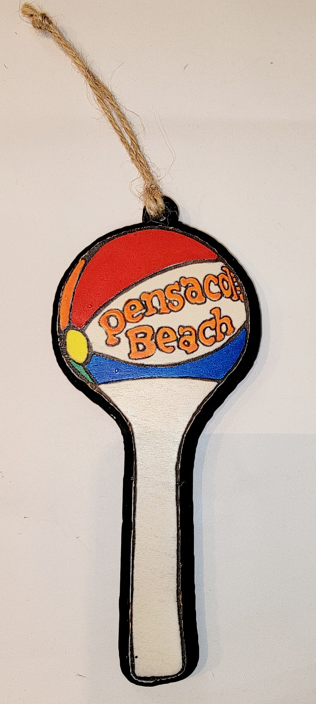 Pensacola Beach Ball Ornament Etsy