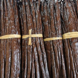Gousses de vanille - bâton de vanille - vanille premium - fraîcheur - gourmande - bourbon - gousse de vanille - gousses de vanille de Madagascar 17-20 cm