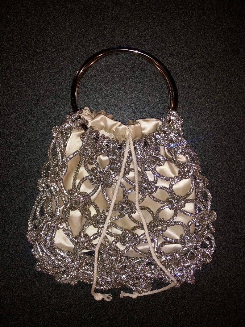 Jewel Bag With Ring Handle - Etsy