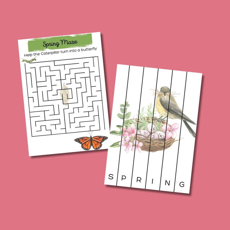 SPRING Mini Unit Study, Spring Activities, Science, 4 Seasons ...