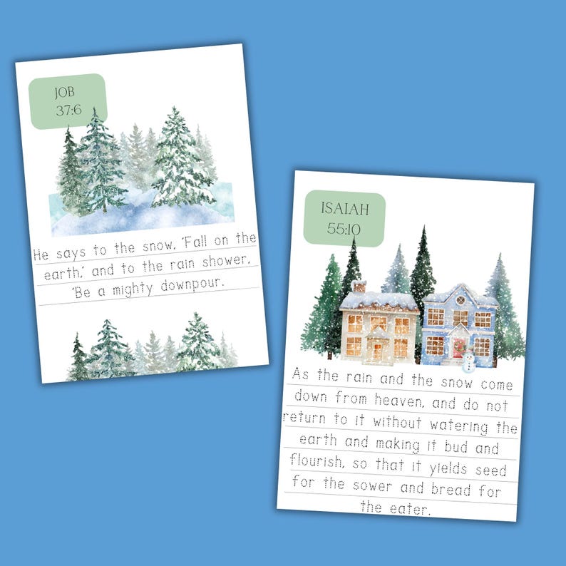 SNOWFLAKE Mini Unit Study, Christmas Printable Worksheets, Homeschool ...