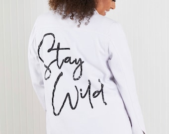 Stay Wild Denim Jacket