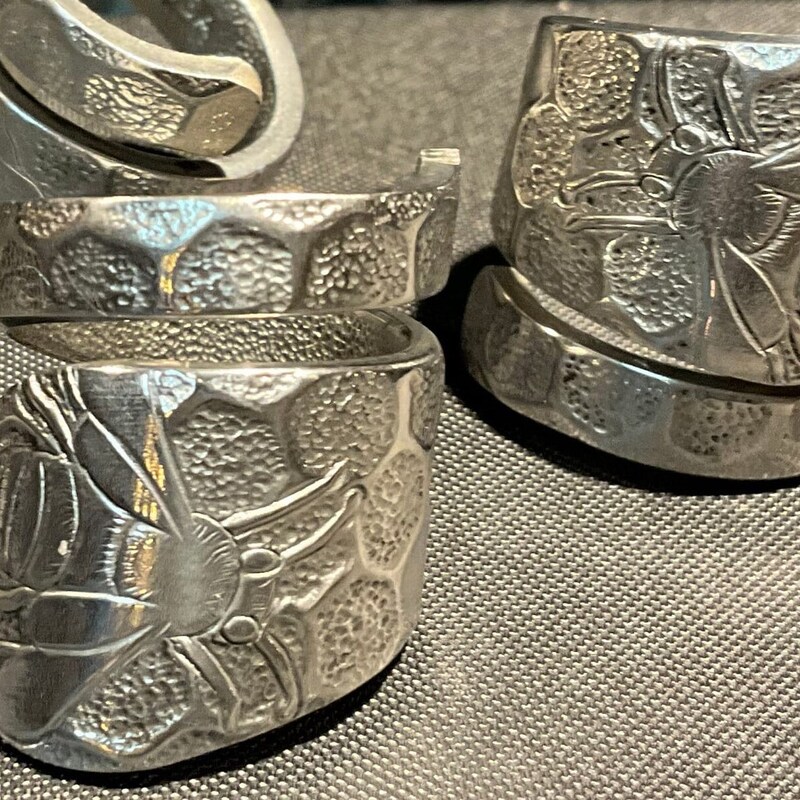 Bee Spoon Ring - Etsy