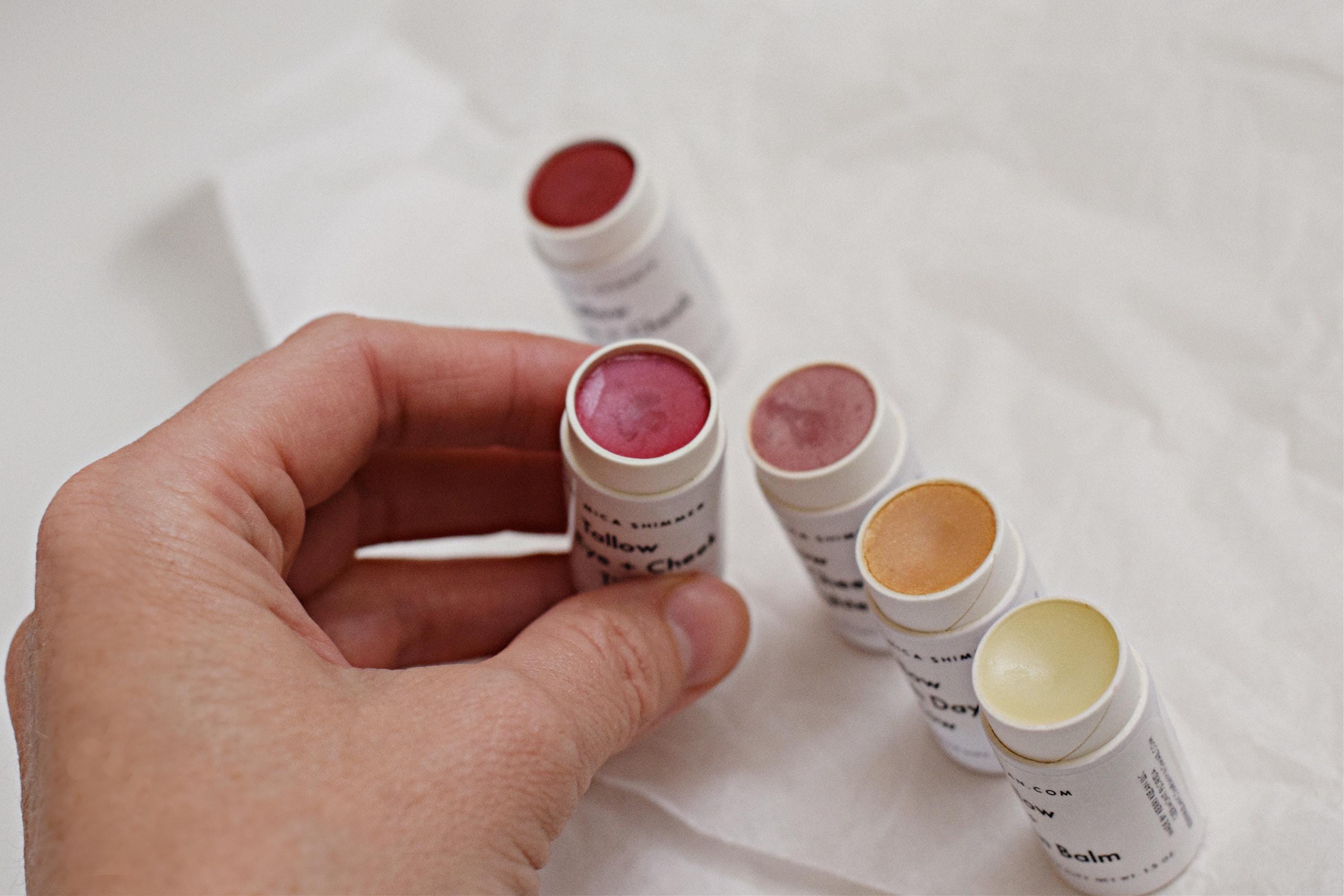 Grass-fed Tallow Lip Tint / Made From Local Florida Farmed Suet/ 5 Shades