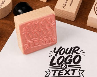 Any Design, Any Size — Custom Stamp Made for You, for Business, Books & Weddings