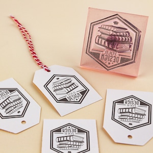 Stempel Individuell, Logo Stempel, Personalisierte Stempel, Gravierte Logo Stempel, Small Business Stempel Designs, Selbstgefärbt, Optionen für mehrere Größen
