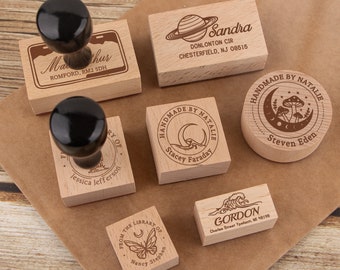 Wedding Rubber Stamps, Company Stamps, Any Logo Can Be Customized, Logo Stamps, Personalized Custom Stamps, Stamp Design, Laser Engraved