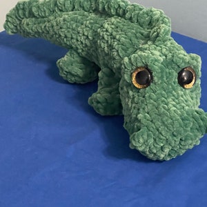 Crochet crocodile