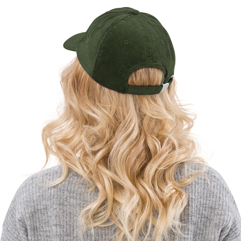 Lebanon Cedar Embroidered Corduroy Hat