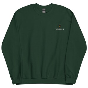 Vitamin G Guinness Beer Embroidered Sweatshirt