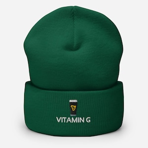 Vitamin G Guinness Embroidered Beanie