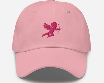 Bonnet Saint-Valentin Cupidon Cupidon brodé papa Bonnet cadeau Saint-Valentin Cupidon amour