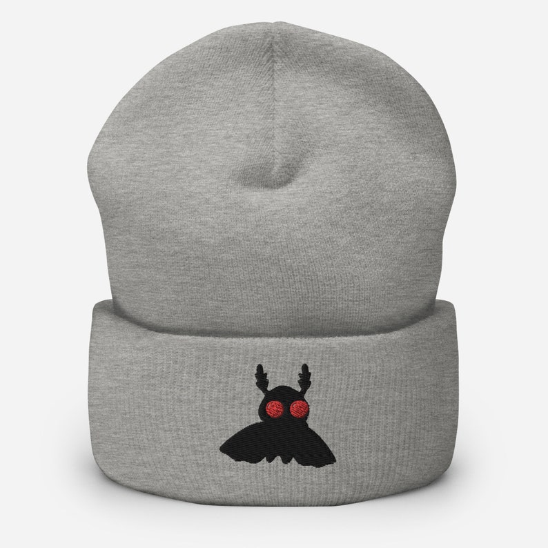 Mothman Cuffed Beanie