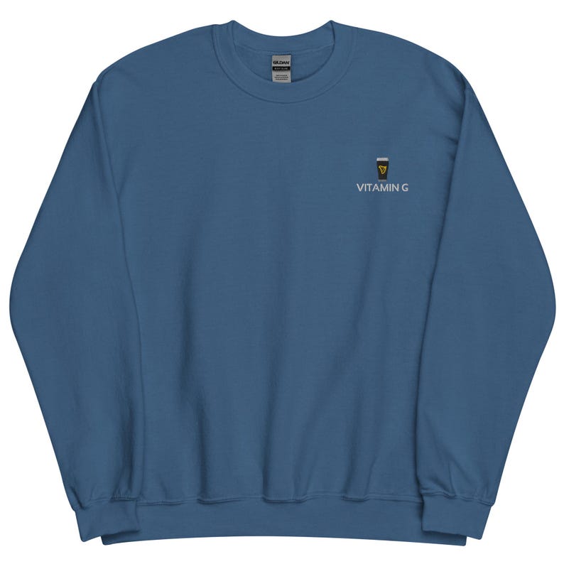 Vitamin G Guinness Beer Embroidered Sweatshirt