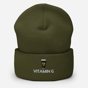 Vitamin G Guinness Embroidered Beanie