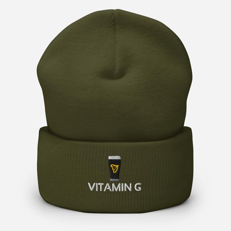 Vitamin G Guinness Embroidered Beanie