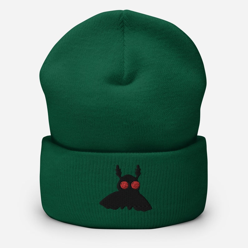 Mothman Cuffed Beanie
