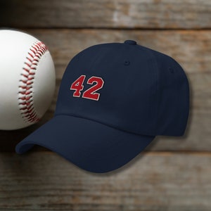 Customized Baseball Number Hat Embroidered Baseball Hat Personalized Team Jersey Number Cap Baseball Dad Gift Baseball Mom
