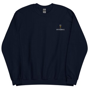 Vitamin G Guinness Beer Embroidered Sweatshirt