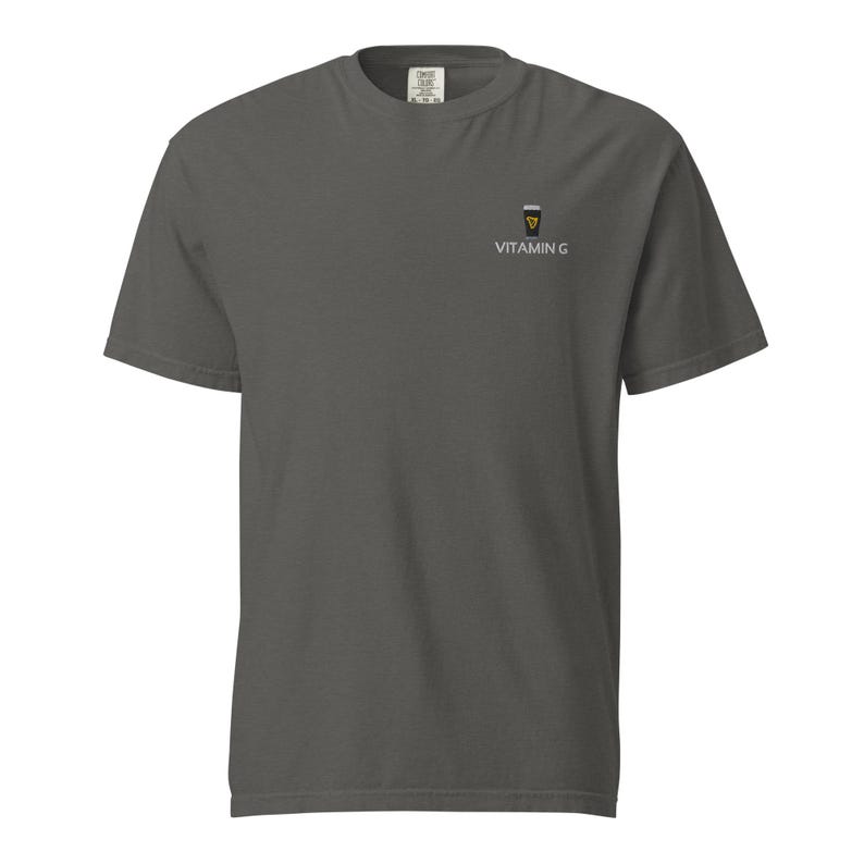 Vitamin G Guinness Beer Embroidered T-Shirt