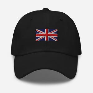 Union Jack Embroidered Hat, United kingdom Flag Dad Hat Gift For British Cap