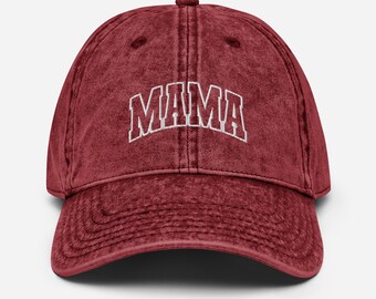 Personalizado bordado mamá mamá sombrero Gigi Mimi Nana bordado papá sombrero día de la madre regalo nueva mamá gorra baby shower regalo bebé anuncio