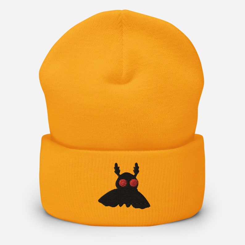 Mothman Cuffed Beanie