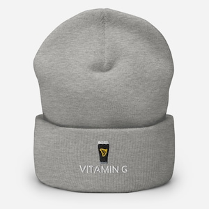 Vitamin G Guinness Embroidered Beanie
