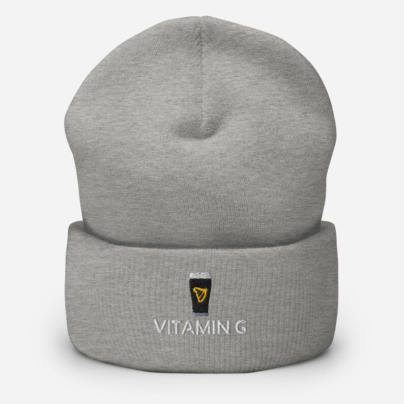 Vitamin G Guinness Embroidered Beanie