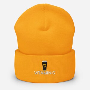 Vitamin G Guinness Embroidered Beanie