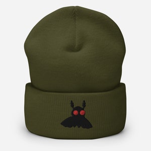 Mothman Cuffed Beanie