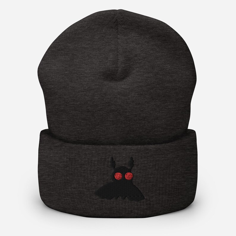 Mothman Cuffed Beanie