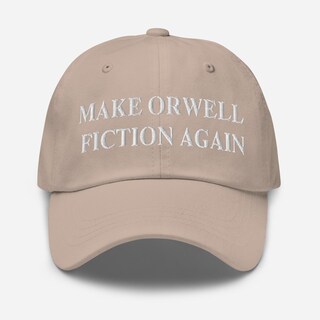 Crea Orwell Fiction Again Cappello Unisex - Berretto Baseball In Cotone