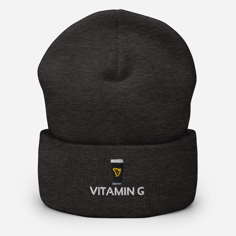 Vitamin G Guinness Embroidered Beanie