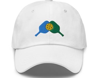 Pickleball Hut bestickt | Pickleball Liebhaber Geschenk | Lustige Pickleball Cap | Dad Hat für Frauen und Männer | Pickleball Spieler Geschenk