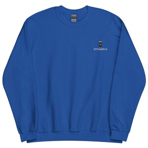 Vitamin G Guinness Beer Embroidered Sweatshirt