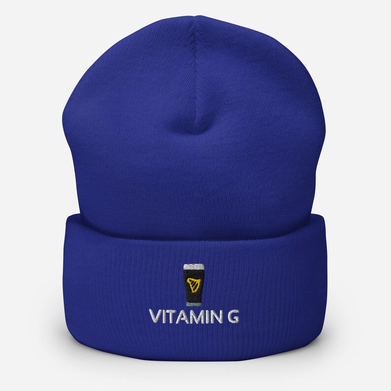 Vitamin G Guinness Embroidered Beanie