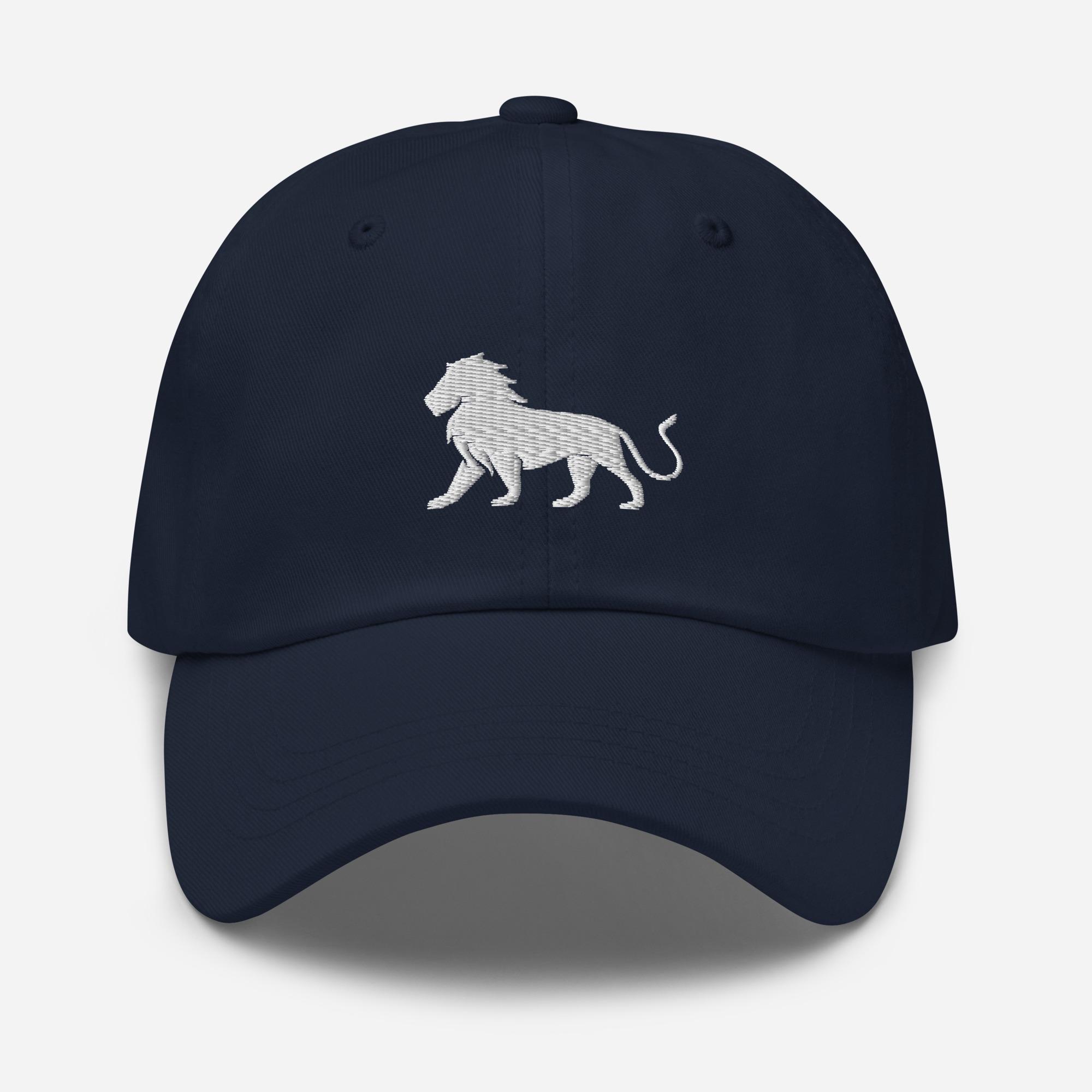 Leo Embroidered Hat, Lion Dad Hat Birthday August Leo Zodiac Sign Cap Leo Birthday Gift Embroidered Zodiac Leo Gift Hat