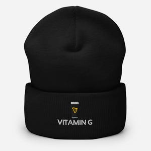 Vitamin G Guinness Embroidered Beanie