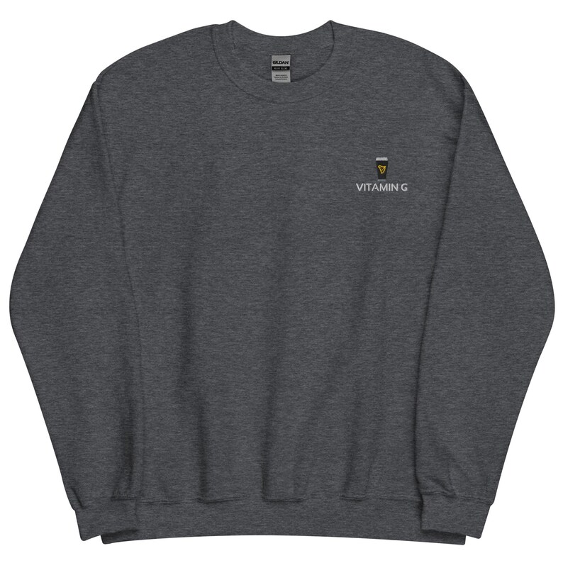 Vitamin G Guinness Beer Embroidered Sweatshirt