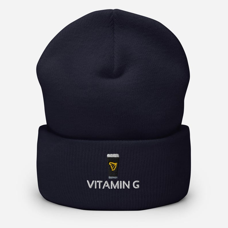 Vitamin G Guinness Embroidered Beanie