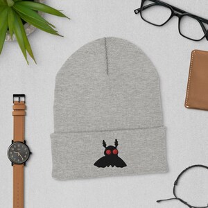 Mothman Cuffed Beanie