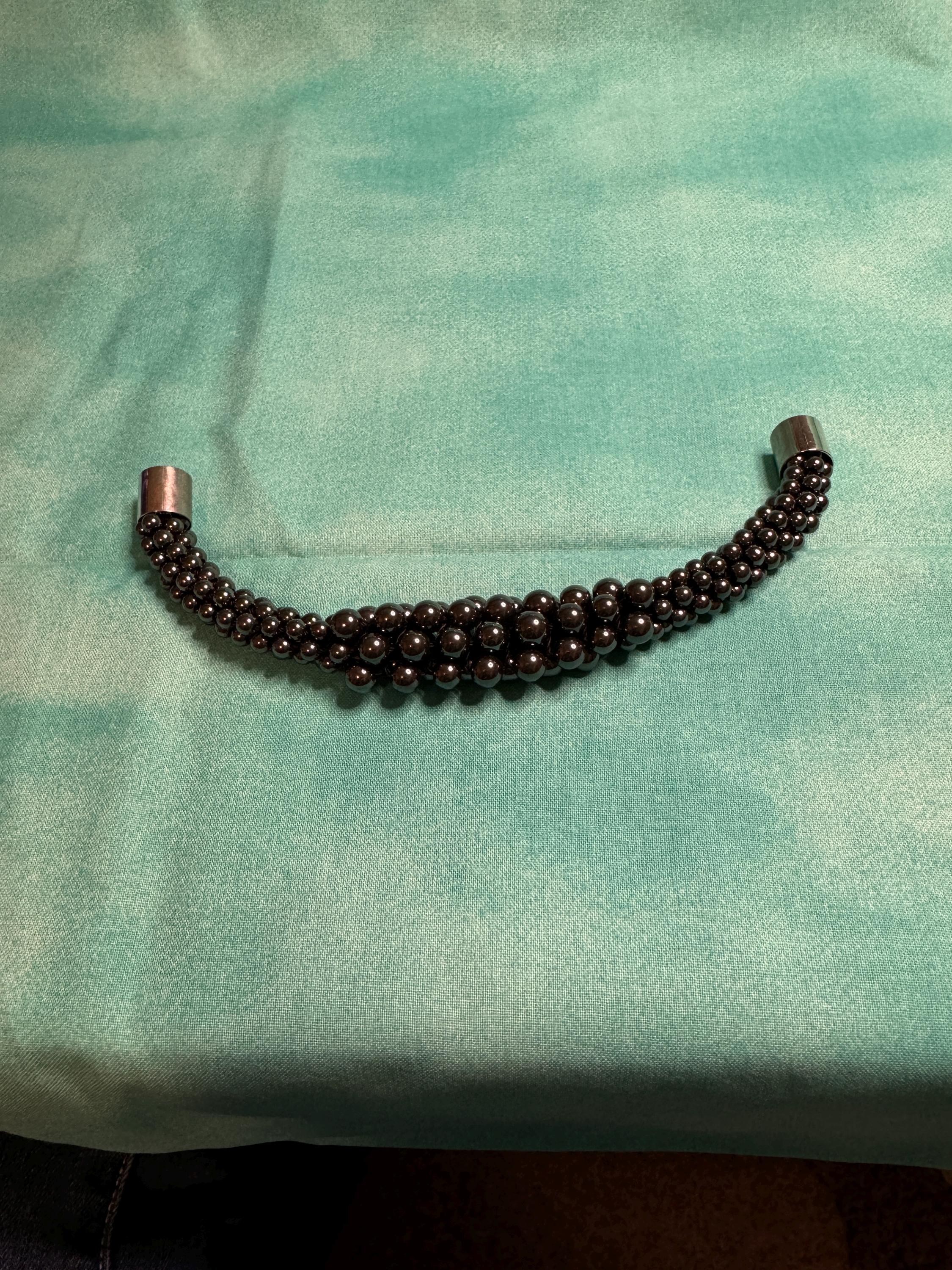 Black Beaded Brianna Bracelet main image 0