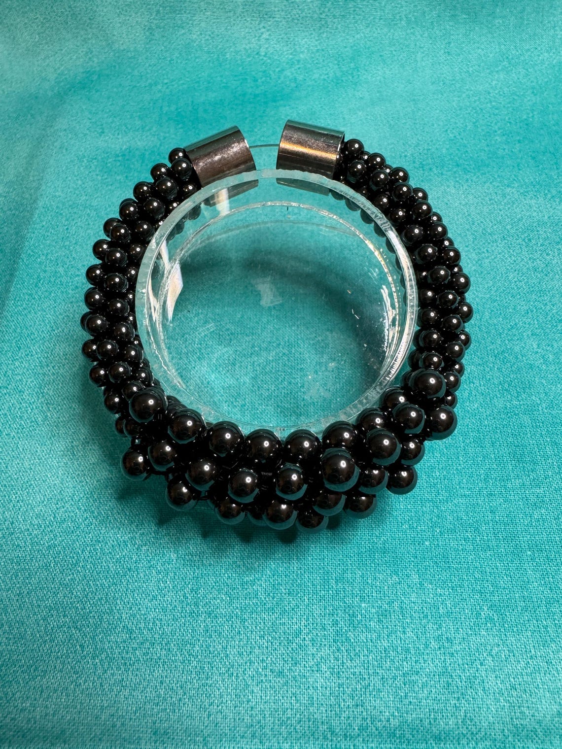 Black Beaded Brianna Bracelet main image 1