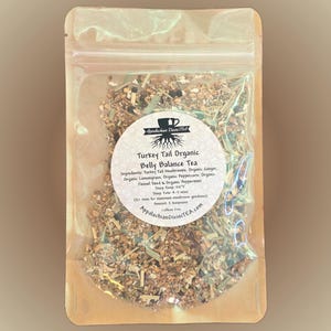 Organic Turkey Tail Mushroom Tea Blend – Digestion Support Herbal Tea | Small-Batch Handcrafted