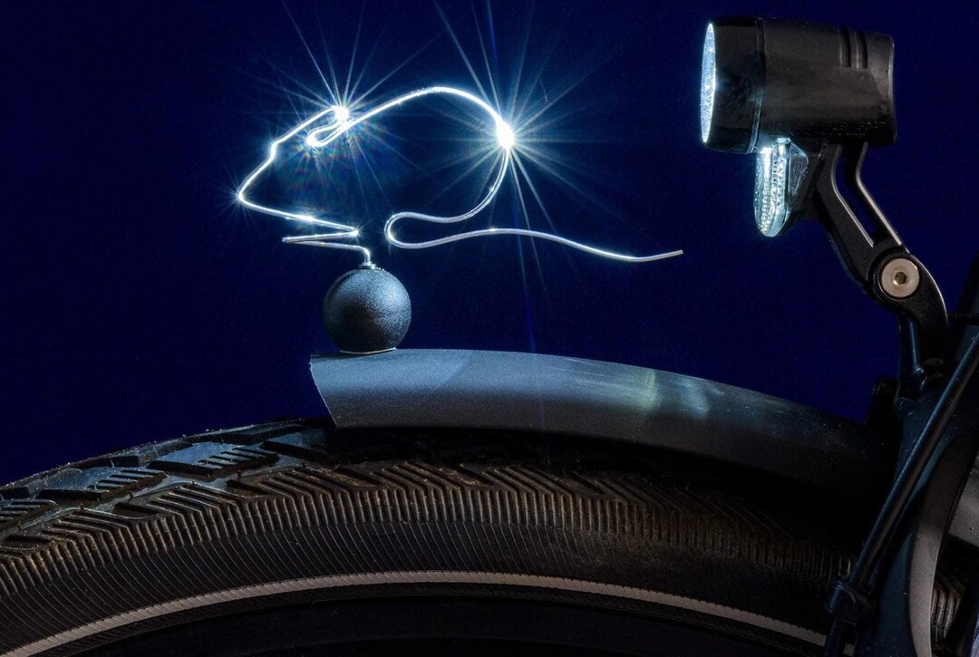 Roadrunner | Bike Art | Front Light Enhancer - Etsy