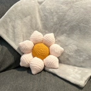 Crochet Flower Pillow Pattern