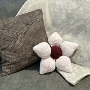 Crochet Flower Pillow Pattern