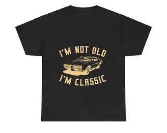 I'm Not Old I'm Classic Baby Tee | Cute Baby | Y2K Clothing | Trendy Top | Graphic Shirt | Cute Gift | Girl Shirt | Funny Baby Tee