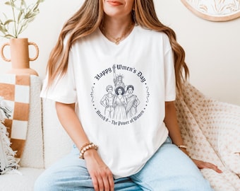 International Women's Day Shirt - Happy Womens Day Feminist Art - Women Empowerment Gift Tee - Gildan 64000 Shirt